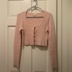 Cropped cardigan
